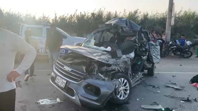 Triple choque deja cuatro fallecidos en Pisco: Entre las víctimas hay un bebé de un año