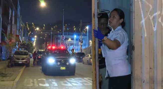 Sujeto dispara cuatro veces contra taller mecánico tras exigir S/15 mil
