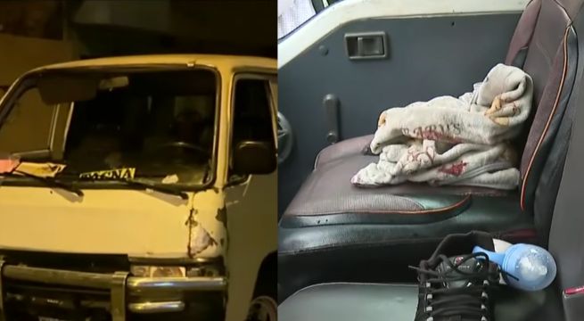 Padre y su bebé de 7 meses resultan heridos tras ataque a combi de la ruta Lima-Callao