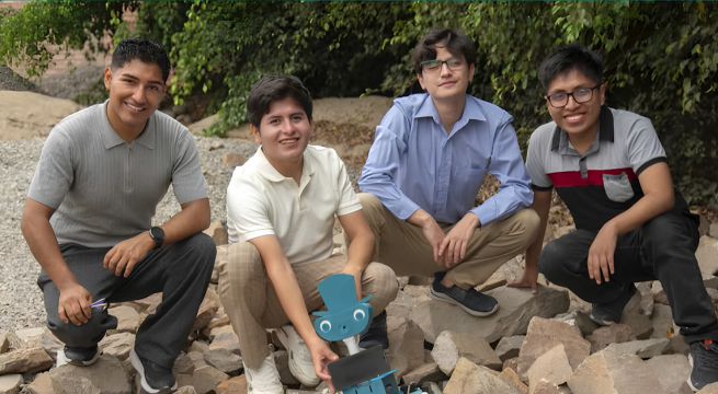 Jóvenes peruanos crean sistema con IA para localizar y rescatar a personas bajo los escombros | VIDEO