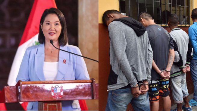 Keiko Fujimori anuncia comando unificado entre la PNP y las FF. AA. para enfrentar la criminalidad