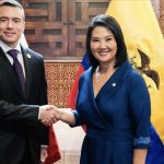 Presidentes Keiko Fujimori y Daniel Noboa se reunirán este martes en encuentro presidencial Perú-Ecuador