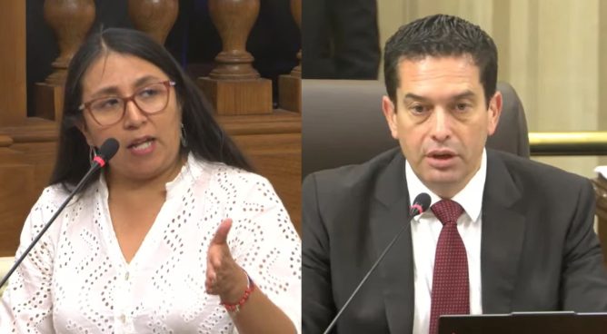 Miguel Torres rechazó pedido de Ruth Luque para debatir límites del Senado sobre facultades | VIDEO