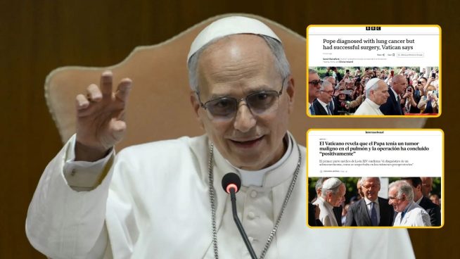 Papa León XIV: así informó la prensa internacional su diagnóstico de cáncer de pulmón