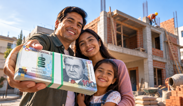 Construye tu casa con un préstamo de S/ 100 mil a una tasa desde 1.05% mensual 