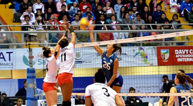 Perú se ubicó tercero en el Sudamericano de Voleibol
