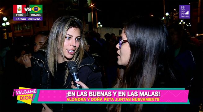 Alondra García Miró y Doña Peta juntas nuevamente [VIDEO]