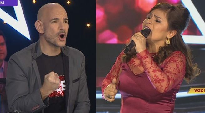 Imitadora de Carmencita Lara interpretó “Olvídala amigo” y puso a todos a cantar