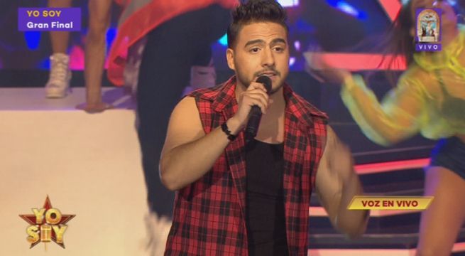 El imitador de Luis Fonsi sorprendió con el tema “Despacito” en la Gran Final de Yo Soy