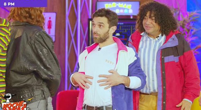 ‘El Loco’ Wagner, Leslie Stewart y los patas jugaron al ‘Dilo con mímica’