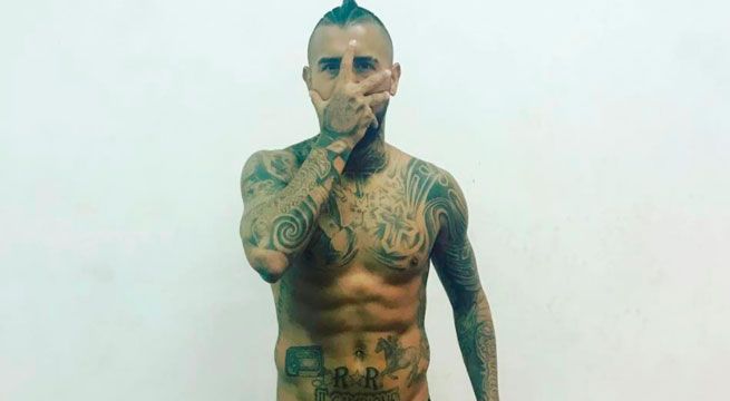 Arturo Vidal respondió a los hinchas argentinos que quemaron un muñeco con su imagen