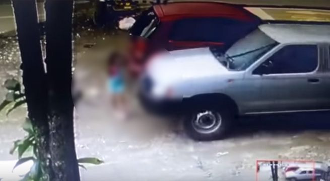 Colombia: camioneta pasó por encima de una niña y ocurrió un verdadero milagro
