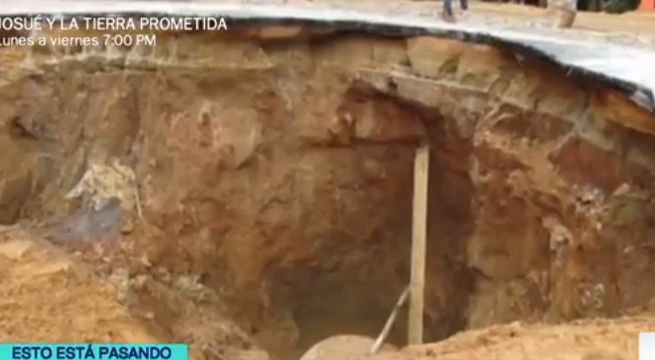 Iquitos: carreteras colapsan por intensas lluvias