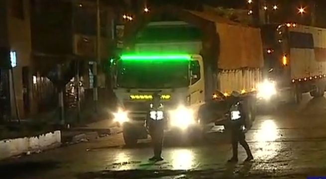 Huánuco: vehículos comienzan a circular por Carretera Central tras cese del paro agrario