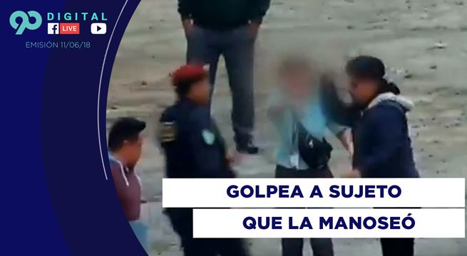 90 Digital: terramoza se defiende de mañoso y logra que la Policía lo capture