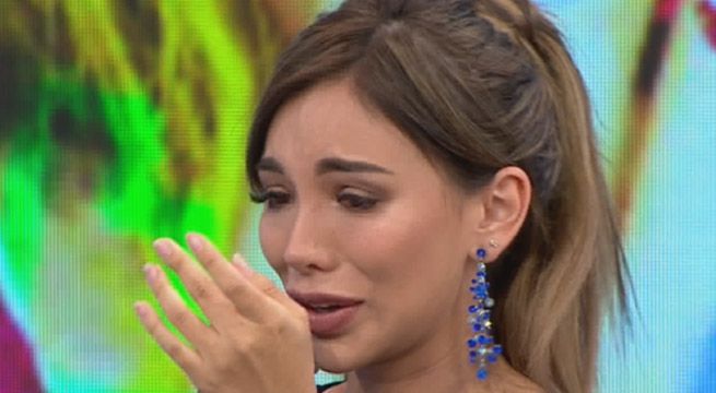 Paula Manzanal rompe en llanto al hablar de la indiferencia del padre de su hijo