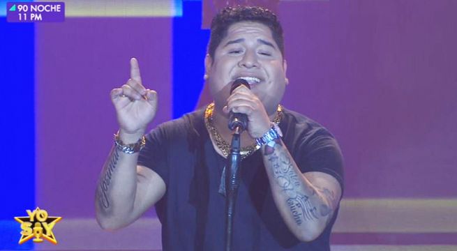 Imitador de Josimar y su Yambú cantó el tema “La mejor de todas” en su primera gala en Yo Soy