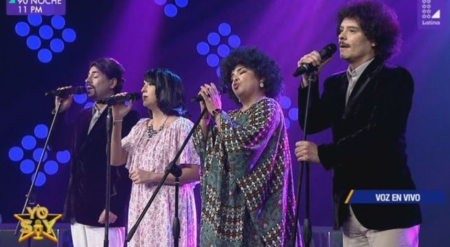 Imitadores de Mocedades cantaron el tema “Secretaria” en su tercera gala en Yo Soy