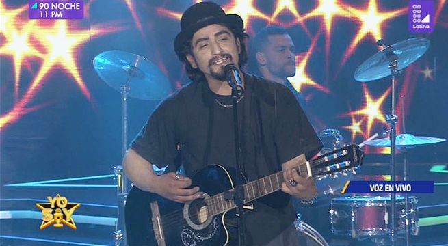 Imitador de Joaquín Sabina cantó “Princesa” y se llevó todos los elogios