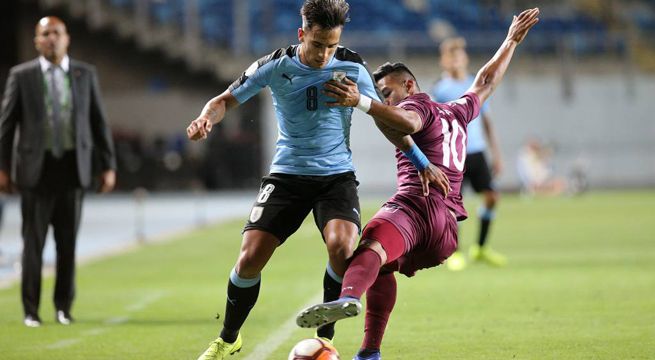 Sudamericano Sub 20: Venezuela y Uruguay empatan 1-1 por el hexagonal final