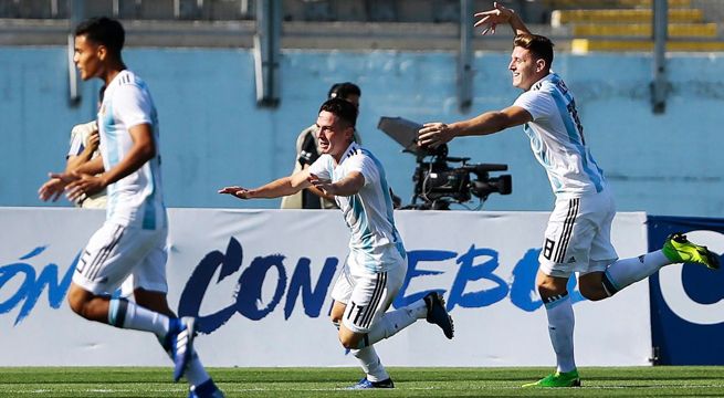 Sudamericano Sub 20: Argentina vence 2-1 a Uruguay y es el primer clasificado al Mundial (Video)