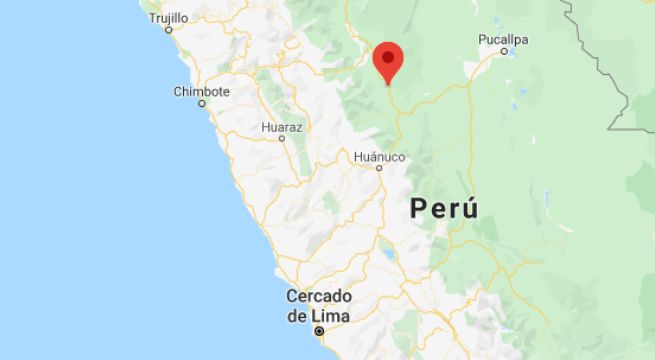 Sismo de magnitud 4.0 se reportó este viernes en Huánuco