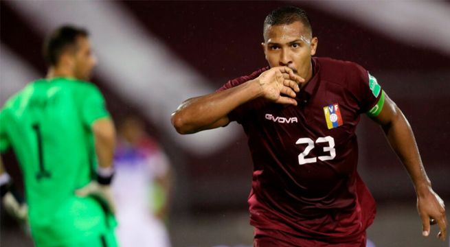 Venezuela vence a Chile y suma sus primeros puntos en las eliminatorias