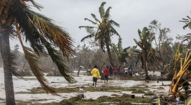 Huracán lota causa destrucción en Nicaragua