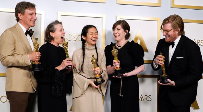 “Nomadland” ganó el premio Oscar a Mejor Película
