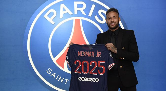 Neymar termina con los rumores y renueva su contrato con el PSG
