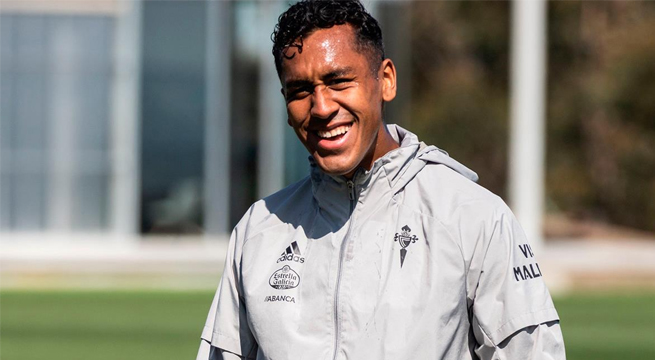 Todo un ejemplo: Renato Tapia interrumpió sus vacaciones para volver a los entrenamientos con el Celta
