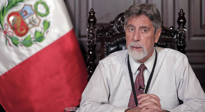 Congreso formaliza levantamiento del fuero contra Francisco Sagasti para ser procesado por abuso de autoridad