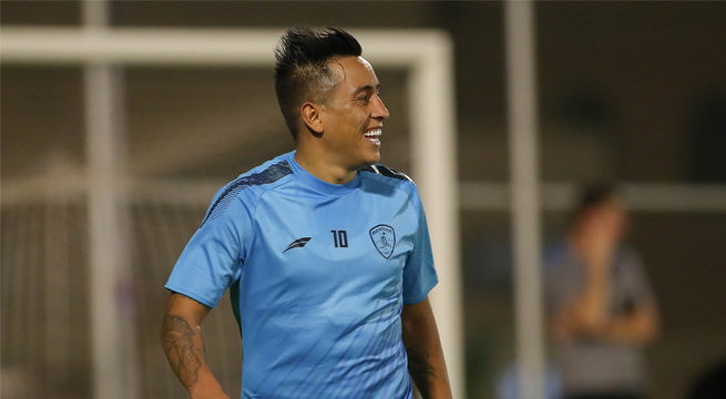 Christian Cueva regresó a los entrenamientos con el Al-Fateh