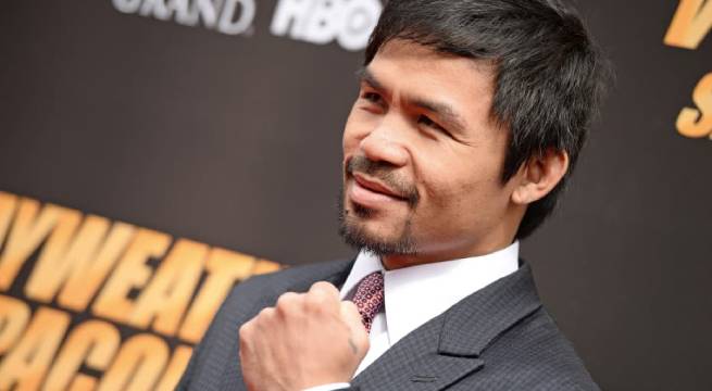 Manny Pacquiao será candidato a la presidencia de Filipinas en 2022