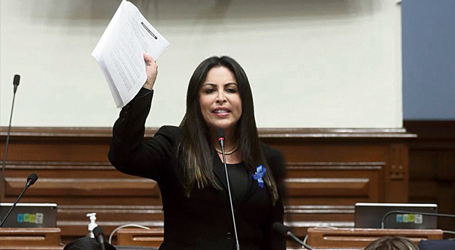 Patricia Chirinos propone quitar beneficios penitenciarios a terroristas