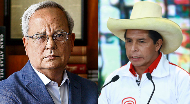 Pedro Castillo se reunió con César Hildebrandt en Palacio de Gobierno