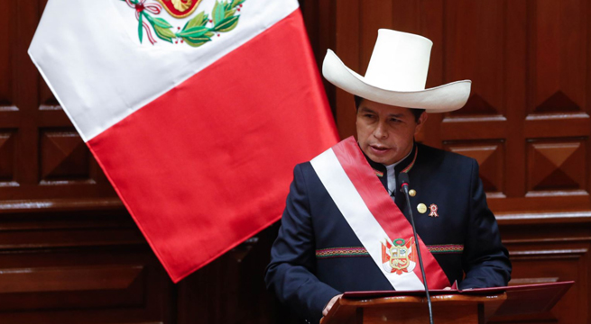 Pedro Castillo: Nunca pasó por mi cabeza cerrar el Congreso