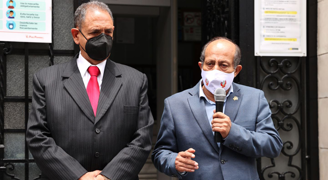 Héctor Valer tras denuncia de violencia familiar: “No voy a renunciar frente a tremenda canallada”