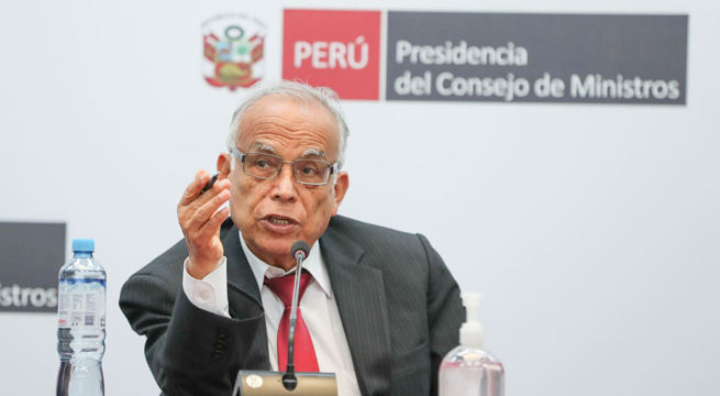 Aníbal Torres sobre González: No fue posible ni siquiera hallarlo en las sesiones de la PCM