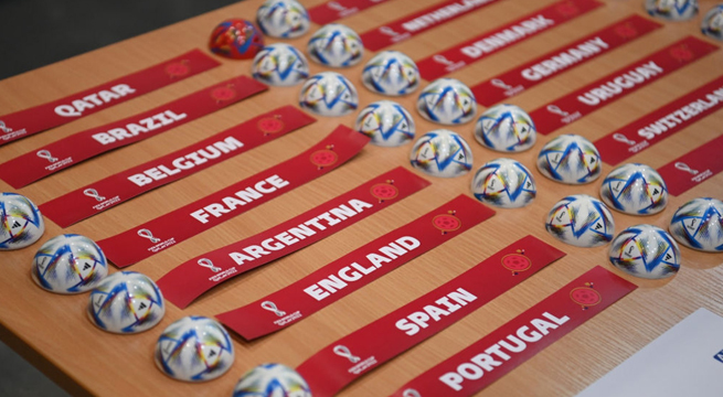 Resumen: Cómo quedó el sorteo del Mundial Qatar 2022