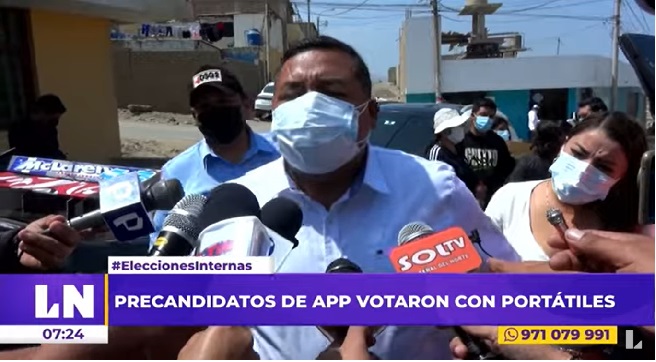 La Libertad: escaramuzas entre precandidatos de APP durante elecciones internas