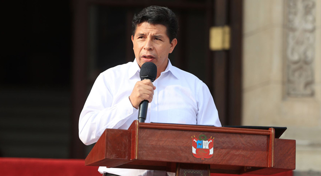 Pedro Castillo: “No perdamos tiempo en discusiones estériles”