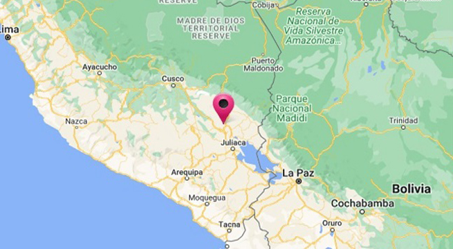 Sismo en Perú: temblor de magnitud 6.9 remeció Puno