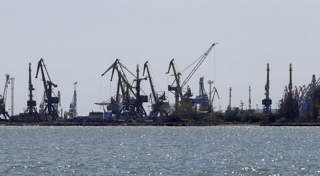 Ucrania cierra formalmente los puertos marítimos capturados por Rusia