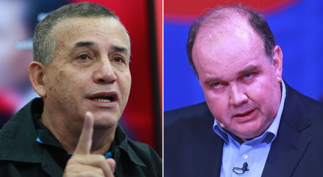 Daniel Urresti supera por cinco puntos a Rafael López Aliaga, según simulacro de Datum