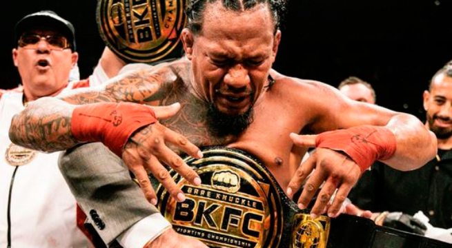 Luis ‘Baboon’ Palomino se convierte en doble campeón mundial de boxeo sin guantes
