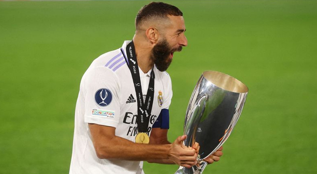 Benzema, Courtois y De Bruyne optan al premio al mejor jugador del año de la UEFA