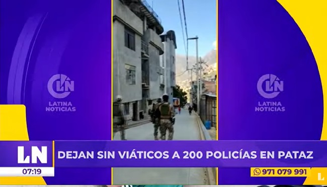 La Libertad: 190 policías que enfrentan la delincuencia en Pataz aún no reciben sus viáticos