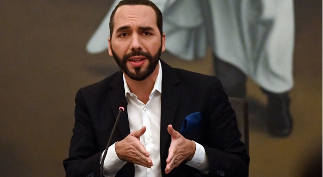 Nayib Bukele buscará la reelección presidencial en El Salvador