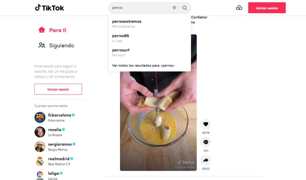 Muchos jóvenes prefieren descargar TikTok como buscador